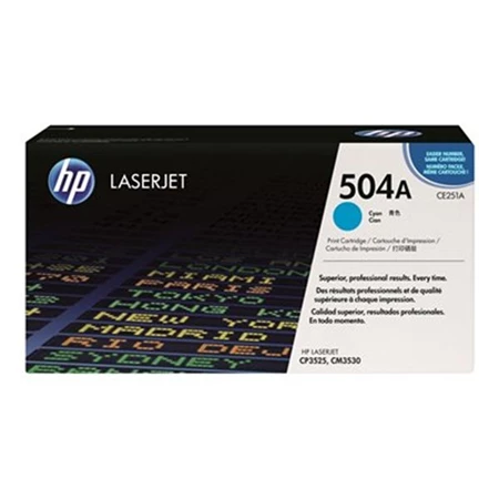 Toner HP CE251A (504A) kék /o/ eredeti 7K