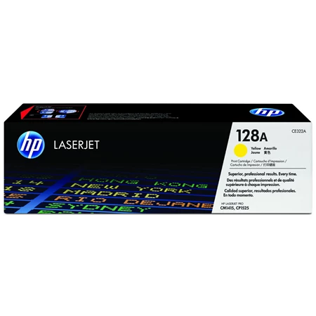 Toner HP CE322A/fu/ yellow utángyártott