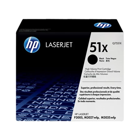 Toner HP Q7551X fekete 13K /o/