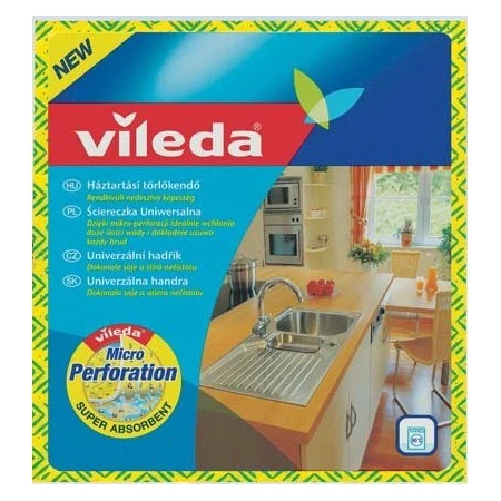 Törlőkendő univerzális VILEDA 36x40 cm sárga