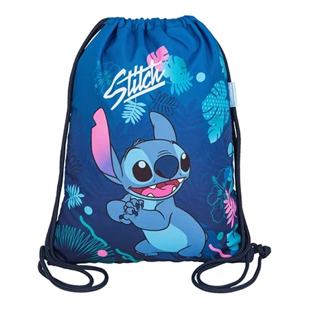 Tornazsák Lilo és Stitch 33x42 cm kék mintás COOLPACK