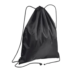 Tornazsák - hátizsák poliészter Méret: 32,5 x 0,3 x 43 cm fekete