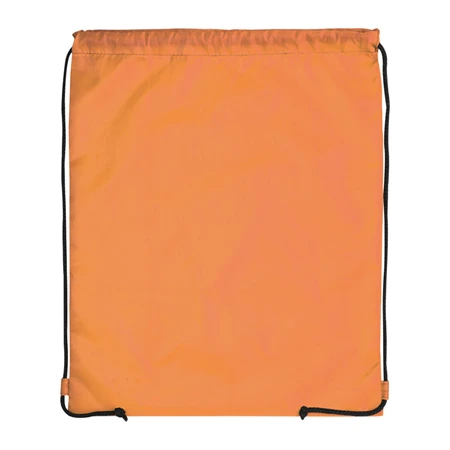 Tornazsák - hátizsák poliészter RPET újrahasznosított, Méret: 32,5 x 0,3 x 43 cm narancs