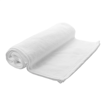 Törölköző 30x130 cm, sporttörölköző egyik oldalán a kért grafikával nyomtatva, minimum 25db rendelhető