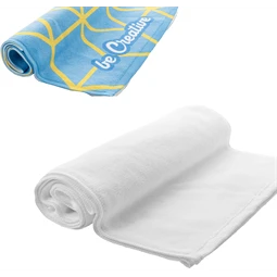 Törölköző 30x130 cm, sporttörölköző egyik oldalán a kért grafikával nyomtatva, minimum 25db rendelhető