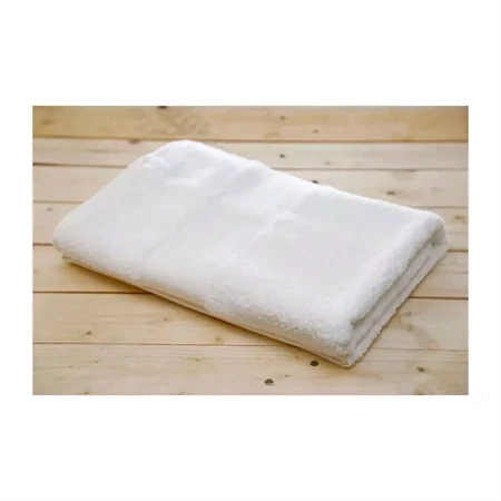 Törölköző 50x100 cm, fehér OLIMA 360 g/m2