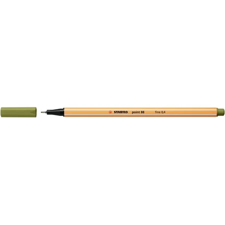 Tűfilc STABILO Pen 88/37 0,4 sárzöld