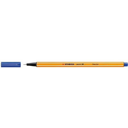 Tűfilc STABILO Pen 88/41 0,4 kék