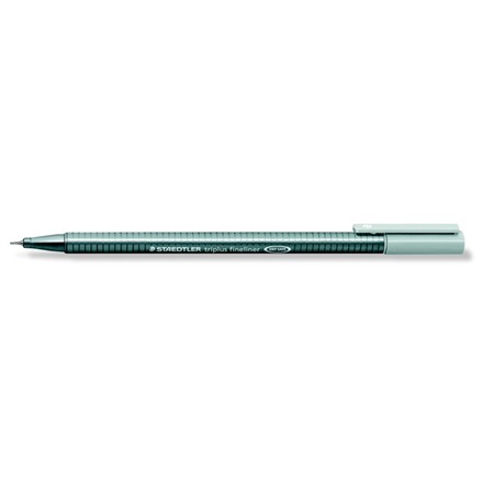 Tűfilc STAEDTLER Triplus 0,3 mm, ezüstszürke
