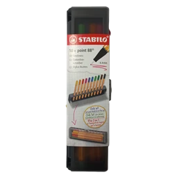 Tűfilc készlet 10db-os STABILO 88, 0,4mm