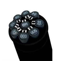 Tűfilc készlet 9-os UNI PIN különböző méretűek fekete