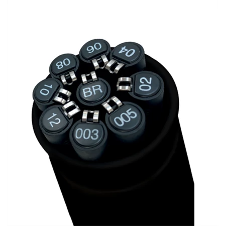 Tűfilc készlet 9-os UNI PIN különböző méretűek fekete