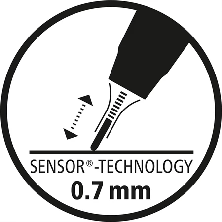 Tűfilc készlet STABILO Creative Tips ARTY 10 különböző szín, 5 különböző vastagság, összesen 50db fém dobozban