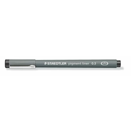 Tűfilc STAEDTLER Pigment Liner 0,3 mm, fekete