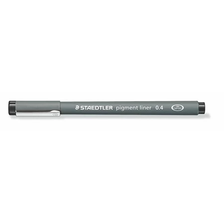 Tűfilc STAEDTLER Pigment Liner 0,4 mm, fekete