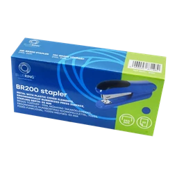 Tűzőgép BLUERING BR200 20 lapos 24/6 kapoccsal, kék