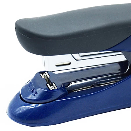 Tűzőgép BLUERING BRC30 30 lapos 24/6 kapoccsal, Flat Clinch lapos tűzés kék