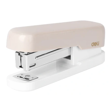 Tűzőgép DELI 24/6, 26/6 - 25 lap, bézs