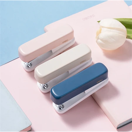 Tűzőgép DELI 24/6, 26/6 - 25 lap, kék