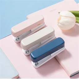 Tűzőgép DELI 24/6, 26/6 - 25 lap, rózsa