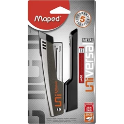 Tűzőgép MAPED Universal Metal fém 24/6 25 lap Half-Strip vegyes színek