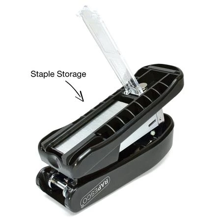 Tűzőgép RAPESCO Snapper Half-Strip 24/6, 26/6, fekete, 20 lap