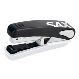 Tűzőgép SAX 519 No.10, 20 lap, lapos tűzés, fekete