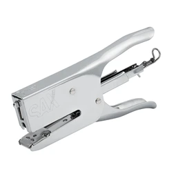 Tűzőgép SAX 630 DESIGN kalauz 24/6, 24/8, 40 lap, kromozott felület