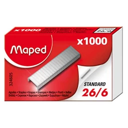 Tűzőkapocs 26/6 MAPED 1000db-os