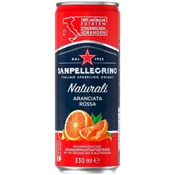 Üdítőital, szénsavas, 0,33 l SAN PELLEGRINO, vérnarancs