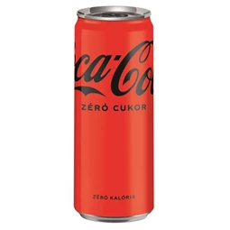 Üdítőital, szénsavas, 0,33 l  dobozos COCA COLA Coca Cola Zero