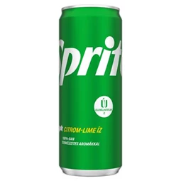 Üdítőital, szénsavas, 0,33 l  dobozoz SPRITE  citrom és lime