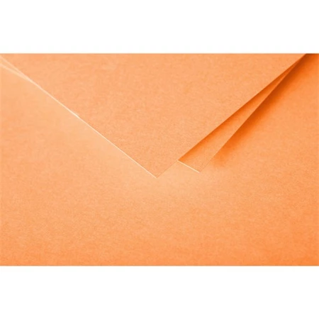 Üdvözlőkártya Clairefontaine Pollen 8,2x12,8 cm narancssárga