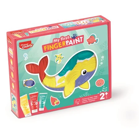 Készségfejlesztő MAPED Ujjfesték, MAPED CREATIV Early Age My First Finger Paint