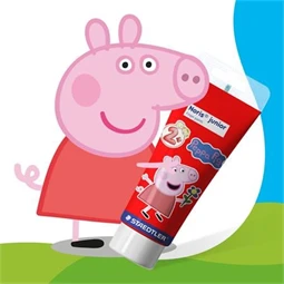 Ujjfesték STAEDTLER "Noris® Junior 8814", Peppa malac, 4 szín