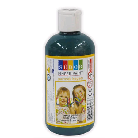 Ujjfesték SÜDOR 250ml zöld