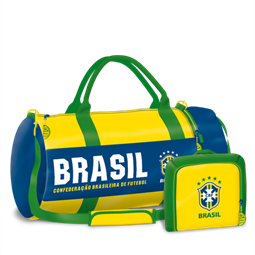Utazótáska neszeszerrel Ars Una Brasil focis