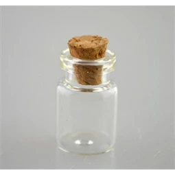 Üveg parafadugóval 1,5x2,2cm