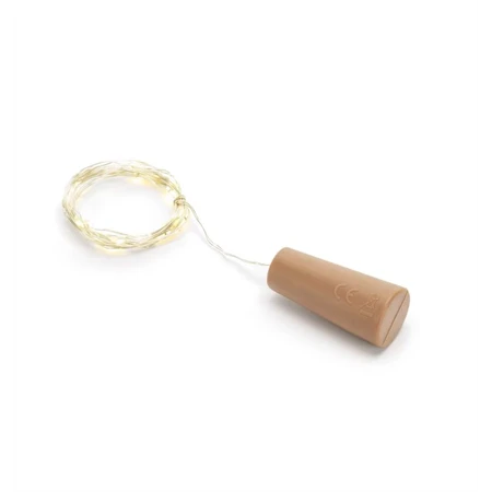 Üvegdugó LED világítással műanyag 197cm