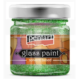 Üvegfesték PENTART 30ml csillogó zöld