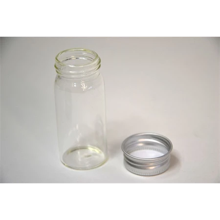 Üvegfiola csavaros, 3x7cm