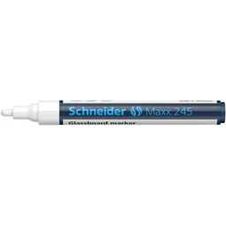 Üvegtábla marker, 1-3 mm, SCHNEIDER  Maxx 245, fehér