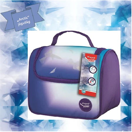 Uzsonnás doboz MAPED PICNIK Origins Arctic, jégvilág minta 6,3 literes 25x17x19cm