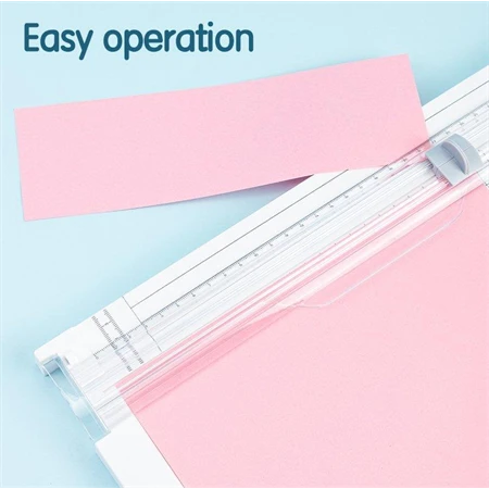 Vágógép görgős, A4 DELI 5 lap, fehér