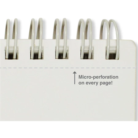 Skicctömb rajzpapír B/5 PETER PAUPER 24lap spirálos 160g