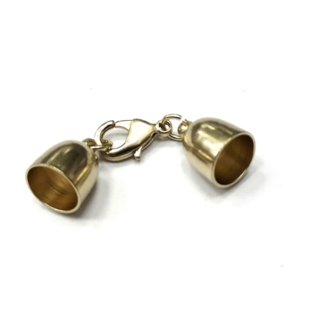 Végzáró kapcsolóval 10mm arany