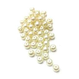 Viaszgyöngy 4mm bézs ( tekla )