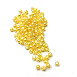 Viaszgyöngy 4mm vaj ( tekla )