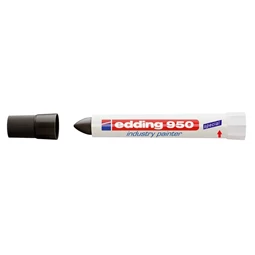 Viaszos paszta jelölő marker EDDING 950  kb. 10mm, fekete