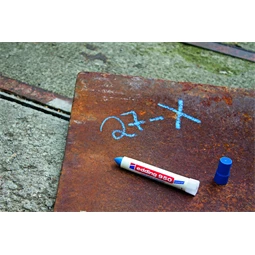Viaszos paszta jelölő marker EDDING 950  kb. 10mm, kék